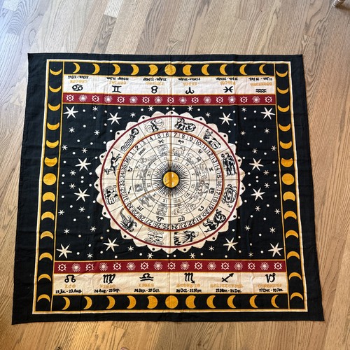 New zodiac altar cloth - new, 40"